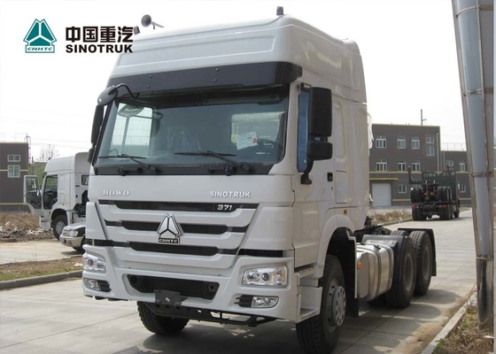 6x4 10 타이어 토우 50T Euro2 Sinotruk Howo 트랙터 트럭 Lhd 371hp Zz4257s3241v