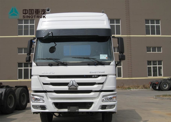 6x4 10 타이어 토우 50T Euro2 Sinotruk Howo 트랙터 트럭 Lhd 371hp Zz4257s3241v