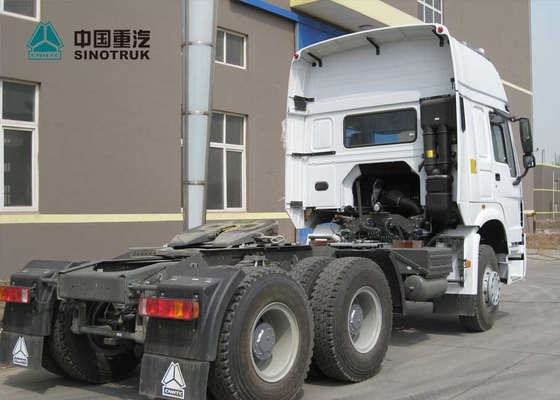 6x4 10 타이어 토우 50T Euro2 Sinotruk Howo 트랙터 트럭 Lhd 371hp Zz4257s3241v