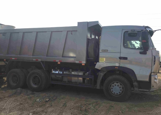 8X4 371HP 60 톤 12의 타이어를 가진 무거운 Spec 덤프 트럭, 1 년 보장