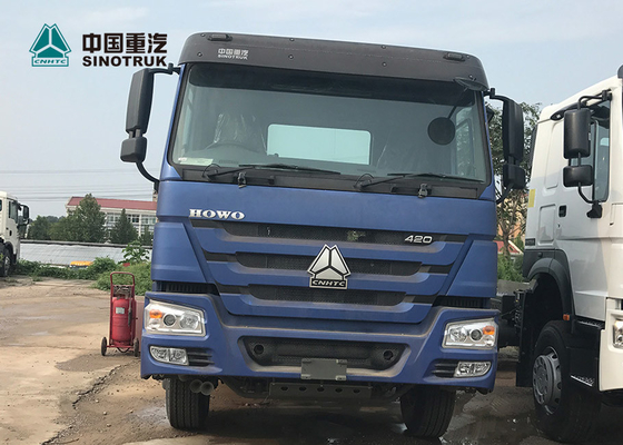 6 x 4 10 바퀴 원동기 트럭 Euro2 420hp 트랙터 머리
