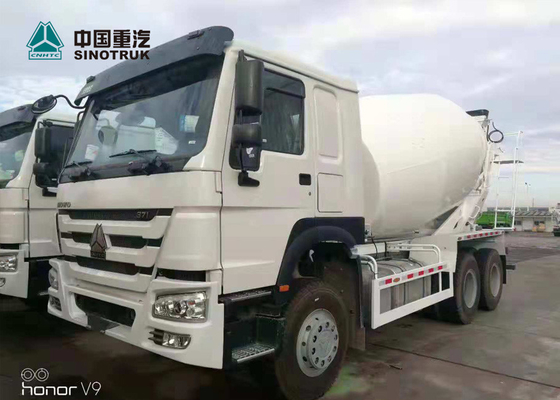 SINOTRUK HOWO 371hp 재고 구체 믹서 트럭 10는 ZZ1257N3847A를 선회합니다