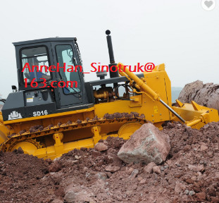 17 톤 Shantui 불도저 기계장치 SD16 4.5m3 잎 160hp 훌륭한 효율성