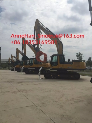 XCMG XE235C 23.5 톤 이동할 수 있는 크롤러에 의하여 거치되는 굴착기 낮은 연료 소모량