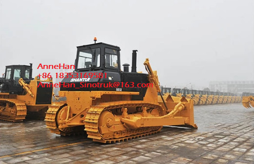 Cummins Engine를 가진 노란 색깔 Shantui SD32 작은 불도저 장비