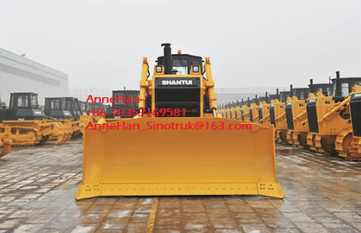 Cummins Engine를 가진 노란 색깔 Shantui SD32 작은 불도저 장비