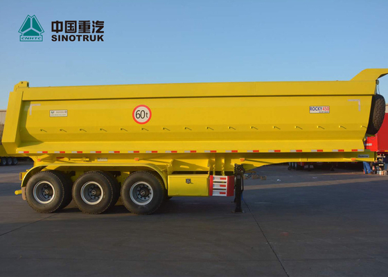 CIMC 70 T 13M 하치장 HYVA 들기에서 반 트레일러 30M3 수용량