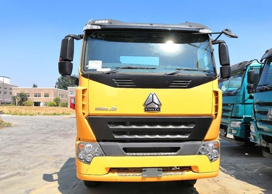 HOWO A7 420 HP 6X4 원동기 트럭/디젤 엔진 트랙터 트럭 HF7 정면 차축