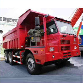 Sinotruk Hova 60 톤 6x4 덤프 트럭 420hp 광업 팁 주는 사람 트럭