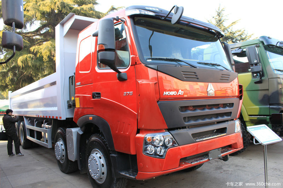 Longlife ZZ3317N3867N1 SINOTRUCK HOWO A7 덤프 트럭 8x4 D10.38 380hp 엔진