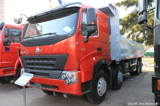 Longlife ZZ3317N3867N1 SINOTRUCK HOWO A7 덤프 트럭 8x4 D10.38 380hp 엔진