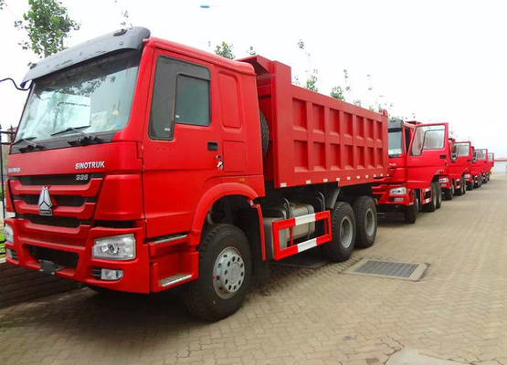 가혹한 환경에 있는 290/336HP 유로 II Sinotruk Howo 6x4 덤프 트럭 8-20T