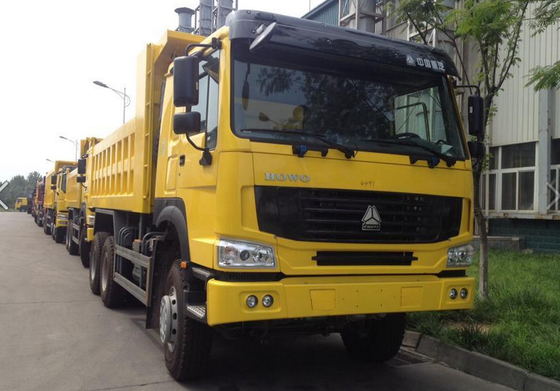 가혹한 환경에 있는 290/336HP 유로 II Sinotruk Howo 6x4 덤프 트럭 8-20T