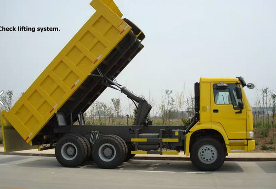 가혹한 환경에 있는 290/336HP 유로 II Sinotruk Howo 6x4 덤프 트럭 8-20T