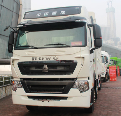 50T 수용량 450hp SINOTRUK HOWO A7 8x4 상자 말뚝 트럭/화물 화물 자동차 트럭