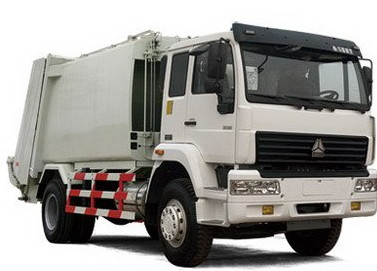 백색 색깔 12m3 쓰레기 쓰레기 압축 분쇄기 트럭 SINOTRUK HOWO 4x2 6000L 양