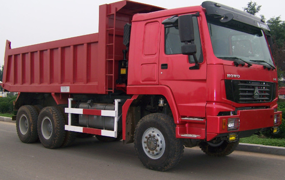 ZZ2167M5227 6x6 쓰레기 쓰레기 압축 분쇄기 트럭은 모든 바퀴 드라이브 화물 SINOTRUCK 유로 II III 380hp 힘을 나릅니다