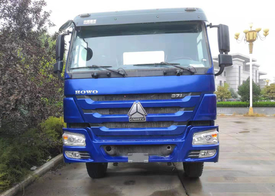 Tansport를 위한 파란 반 색깔 371 HP HOWO 트랙터 머리 트럭 트럭 발동기
