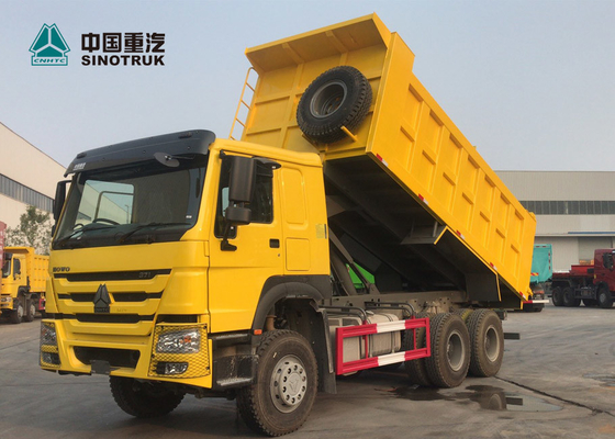 SINOTRUK HOWO 371 20CBM 덤프 트럭 고강도 장 6 x 4