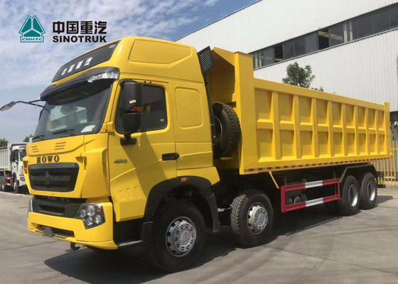 2020 년 A7 Sinotruk Howo 30M3 정면 드는 8x4 12를 가진 덤프 트럭은 선회합니다