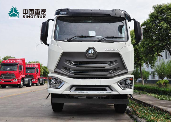 10 바퀴 SINOTRUK HOHAN N7B 원동기 트럭 유로 2 371HP 6x4 HF9 드럼 브레이크