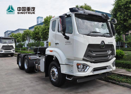 10 바퀴 SINOTRUK HOHAN N7B 원동기 트럭 유로 2 371HP 6x4 HF9 드럼 브레이크