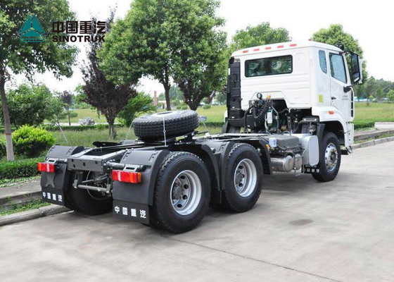 10 바퀴 SINOTRUK HOHAN N7B 원동기 트럭 유로 2 371HP 6x4 HF9 드럼 브레이크