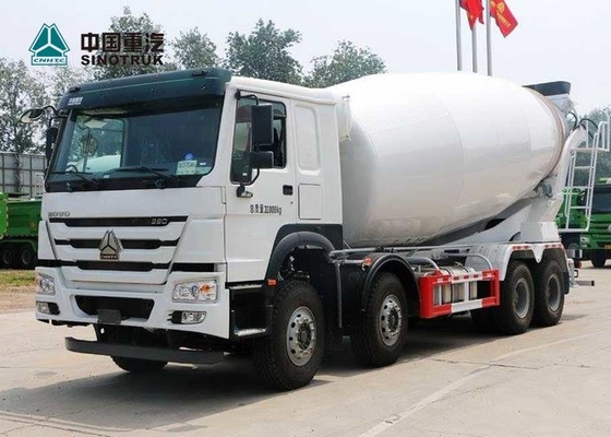 튼튼한 SINOTRUK HOWO 유로 2 371HP 구체 믹서 트럭 8X4 10CBM 12CBM 12는 선회합니다
