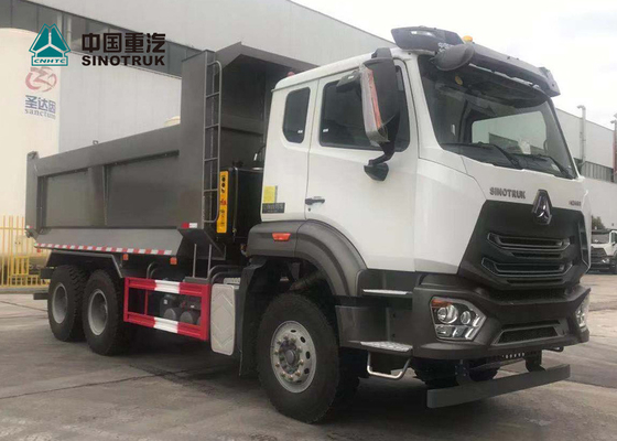 SINOTRUK HOHAN HOWO N7B 덤프 트럭 6x4 371HP 20cbm HYVA 정면 드는 실린더