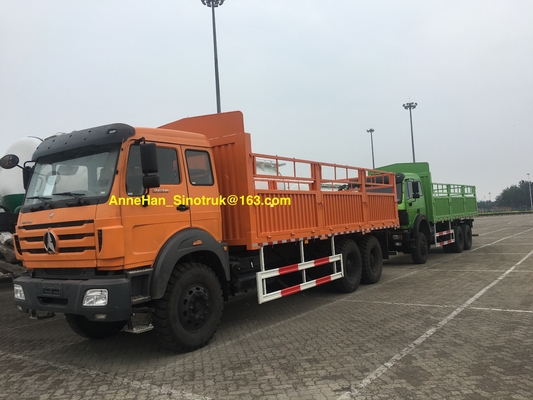 2638의 380hp 힘 Beiben 화물 수송기 트럭 6x4 10 짐수레꾼
