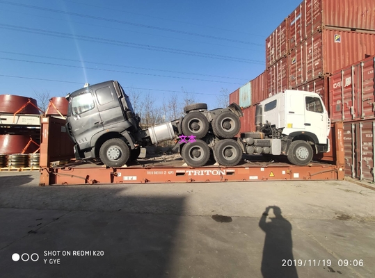 420hp 원동기 트럭 왼손 드라이브 트랙터 트럭 Sinotruk HowoA7 10 바퀴