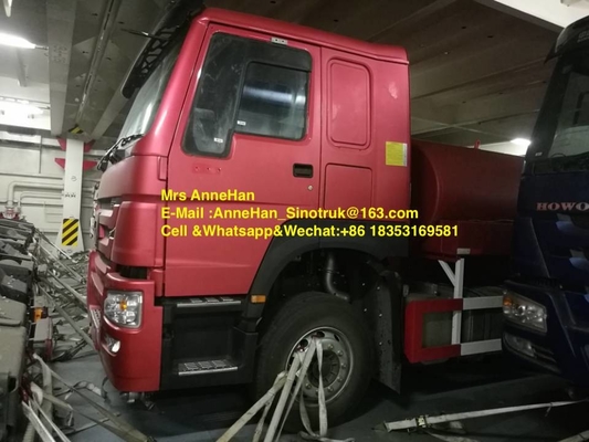 Sinotruk Howo7 고압 물 탱크 트럭 4000 갤런 왼손 드라이브 6X4
