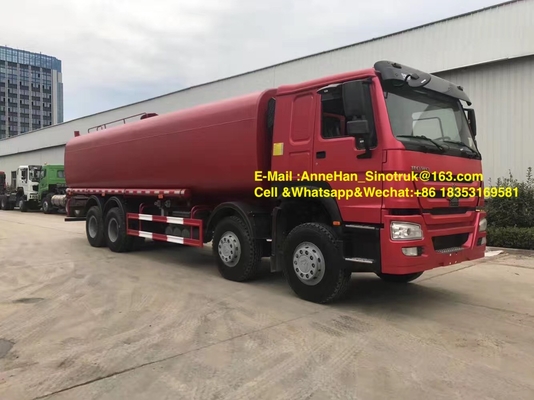 Sinotruk Howo의 물 나르는 정원사 노릇을 하기를 위한 Sinotruk 물 트럭 25-35CBM 8X4