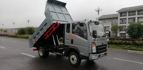 5T 새로운 덤프 트럭 Sinotruk Homan 4x2 6tires Euro3 방출 stander 경트럭