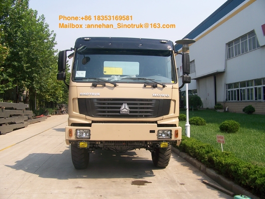 50T 토우 수용량을 위한 6x6 Sinotruk Howo7 트랙터 트럭 Euro2 방출 Stander 371hp