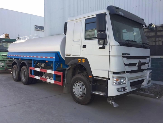 6 x 4 Sinotruk Howo7의 분무 장치를 가진 20000L 371hp 물 탱크 트럭