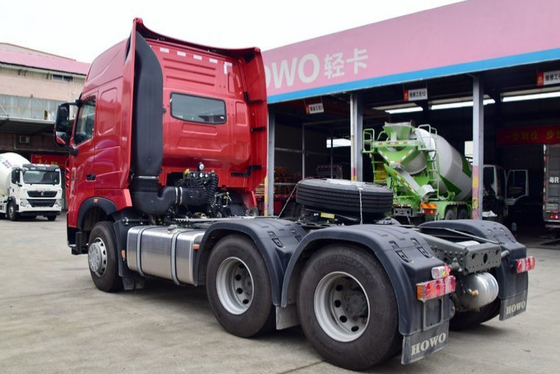 351를 가진 수동 Howo 6x4 원동기 트랙터 트럭 - 450hp 강한 마력