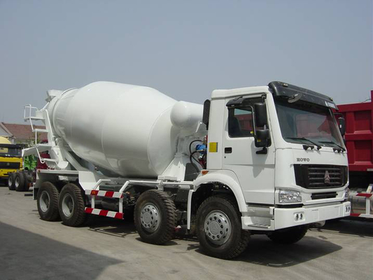 371hp 백색 색깔 Howo 6x4 Howo 구체적인 교반기 트럭 높은 작업 능률