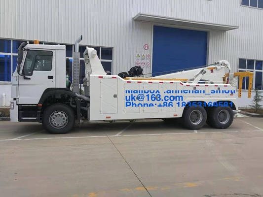 Lhd 10는 무거운 화물 트럭 6*4 20t-30t 도로 구조차 견인 트럭 유로 2를 선회합니다