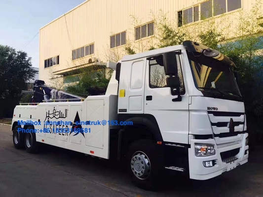 Lhd 10는 무거운 화물 트럭 6*4 20t-30t 도로 구조차 견인 트럭 유로 2를 선회합니다