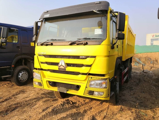 13R22.5 20CBM 관이 없는 타이어 덤프 트럭 Sinotruk Howo 6x4