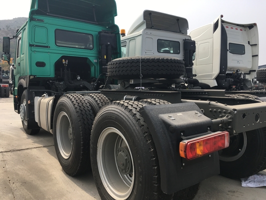 371hp SINOTRUK HOWO 6*4 원동기 트럭 백색 색깔 디젤 엔진
