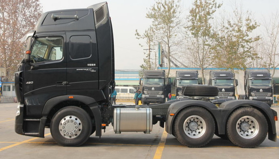 통과되는 백색 색깔 Iso에 있는 336hp 유로 3 Howo A7 Howo 트랙터 트럭