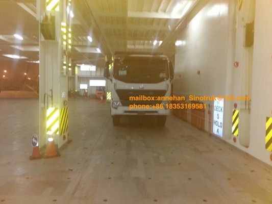 A7 Sinotruk 6x4 U 유형 20m3 모래 팁 주는 사람 트럭 40-50t 짐 Capaicty Lhd 10는 피로하게 합니다