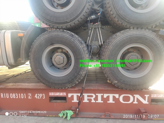 3.5 인치 킹핀 Euro2를 가진 A7 420hp Lhd 6x4 Sinotruk 트랙터 트럭