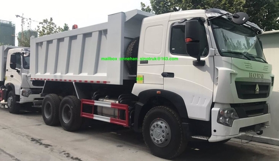 LHD 새로운 6x4 Howo A7 40-50T 톤 상업적인 덤프 트럭 Zz3257n3847n1