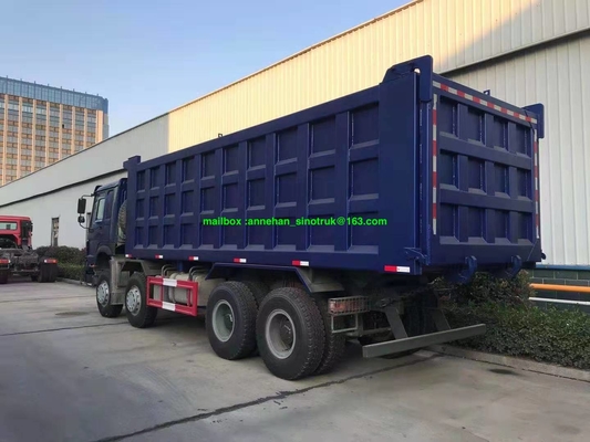 8x4 Rhd 12는 25-30m3 덤프 트럭 Sinotruk Howo7 팁 주는 사람 Euro2를 선회합니다