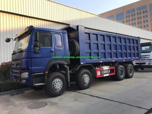 8x4 Rhd 12는 25-30m3 덤프 트럭 Sinotruk Howo7 팁 주는 사람 Euro2를 선회합니다
