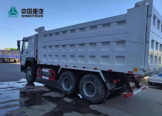 SINOTRUK 375hp 20CBM HOWO는 덤프 트럭 초침 5600*2300*1500mm를 사용했습니다