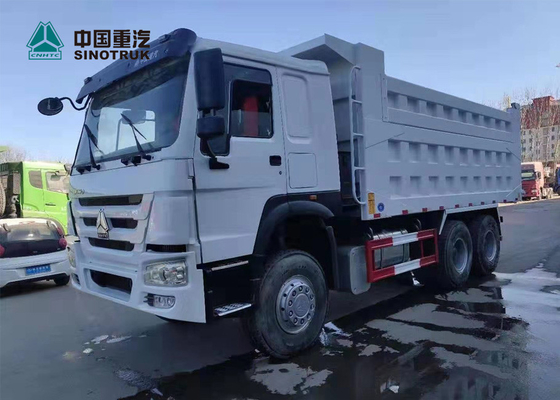 SINOTRUK 375hp 20CBM HOWO는 덤프 트럭 초침 5600*2300*1500mm를 사용했습니다